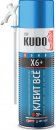 Клей-пена KUDO КЛЕИТ ВСЁ X6+